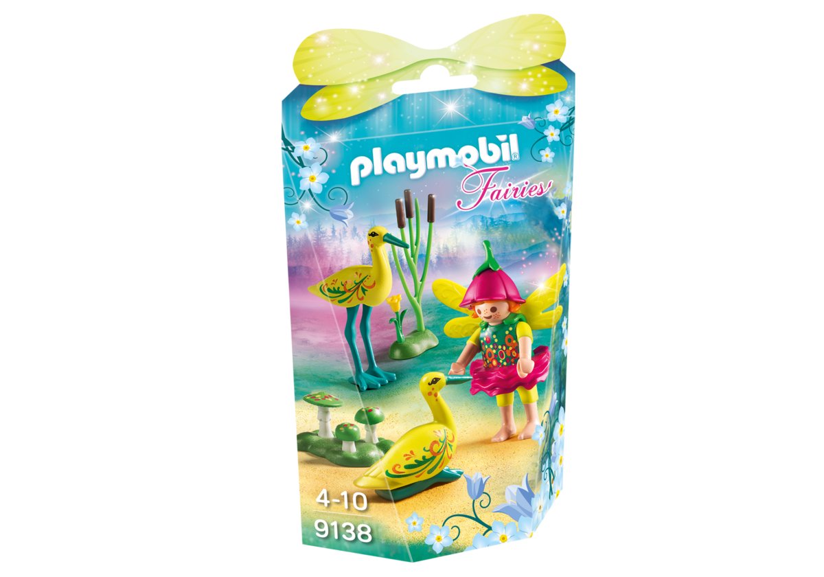 Playmobil Fairies, klocki Mała wróżka z bocianami, 9138