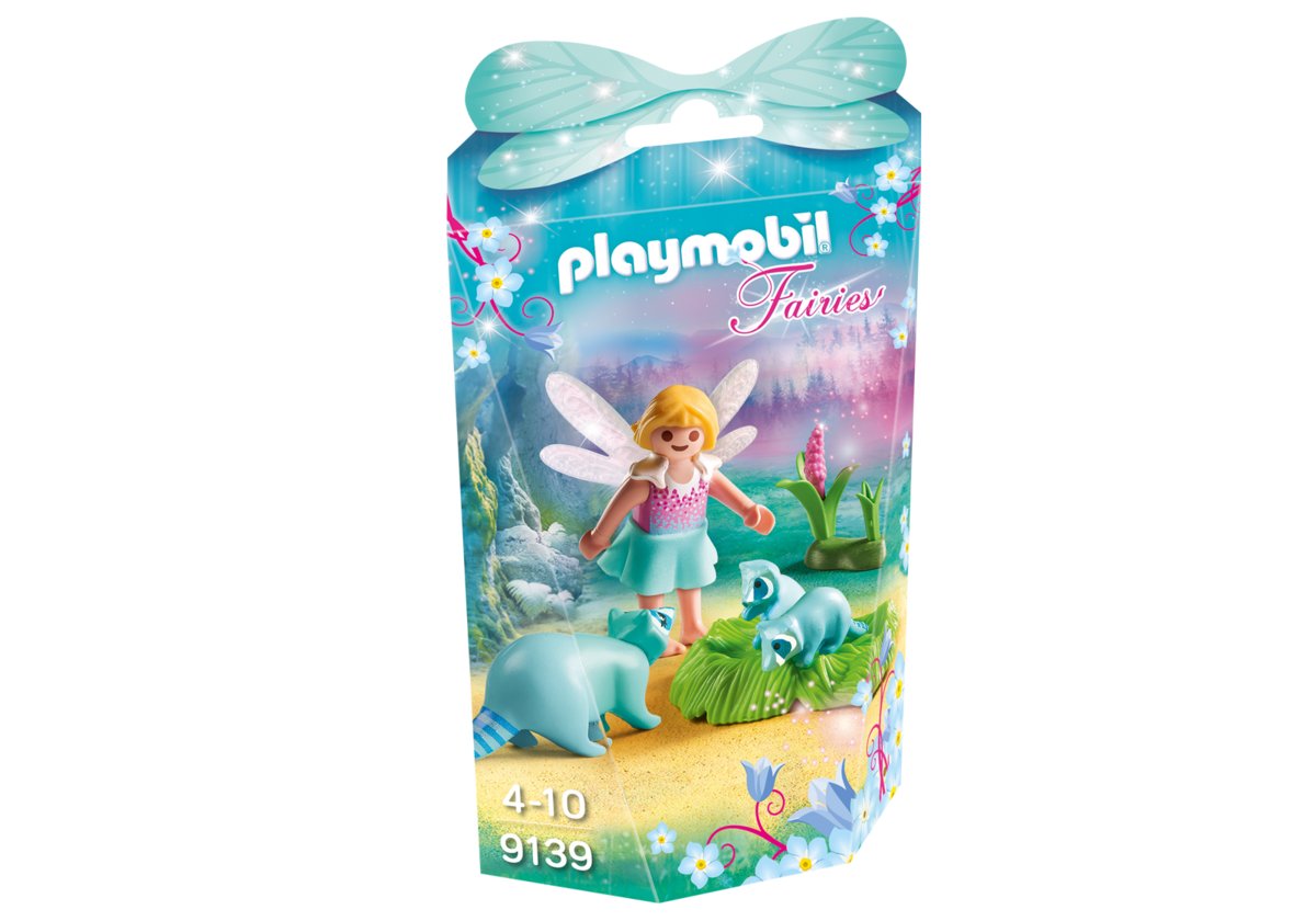 Playmobil Fairies, klocki Mała wróżka z szopami, 9139