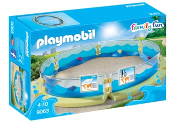 Playmobil Family Fun, klocki Basen dla fauny morskiej, 9063 - Playmobil