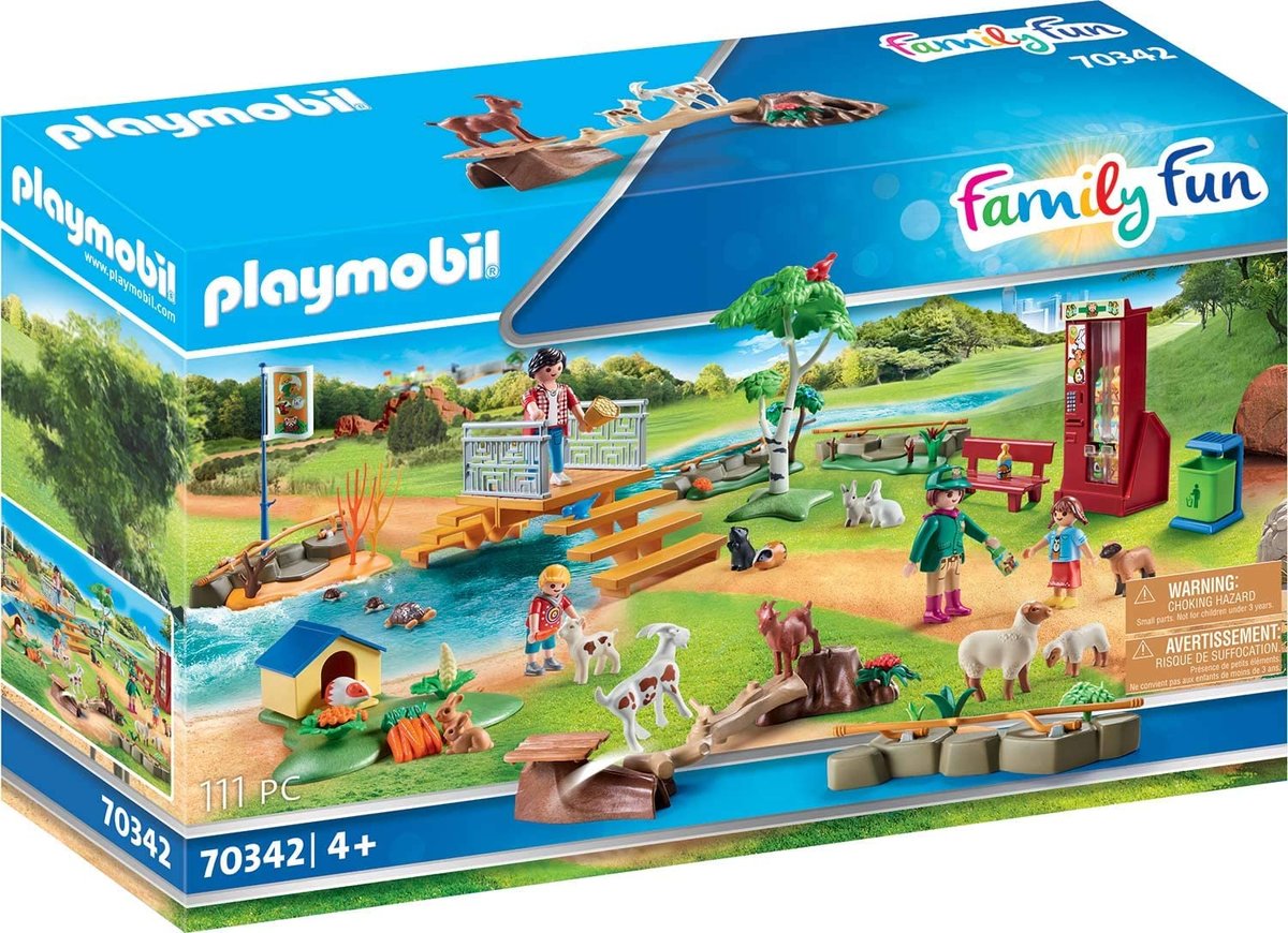 Фото - Конструктор Playmobil , FamilyFun, Klocki, Zoo 70342, 111 elem. 