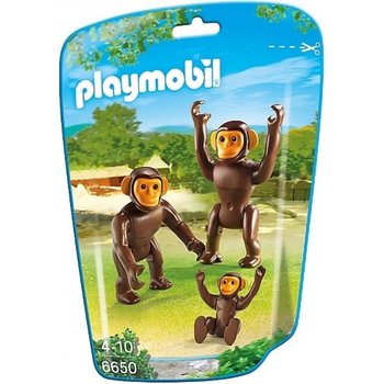 Playmobil, figurki Szympansy, 6650 - Playmobil