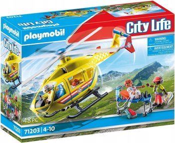 PLAYMOBIL, Helikopter ratunkowy, 71203 - Playmobil