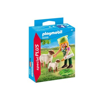 Playmobil, klocki Farmerka z owieczkami, 9356 - Playmobil
