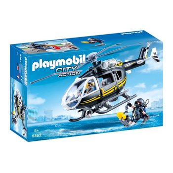 Playmobil, klocki Helikopter jednostki specjalnej, 9363 - Playmobil