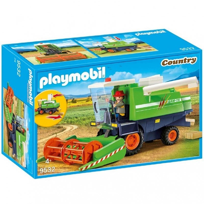 Playmobil, klocki Kombajn, 9532