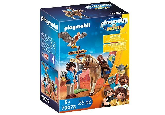 Playmobil, klocki Marla z koniem, 70072