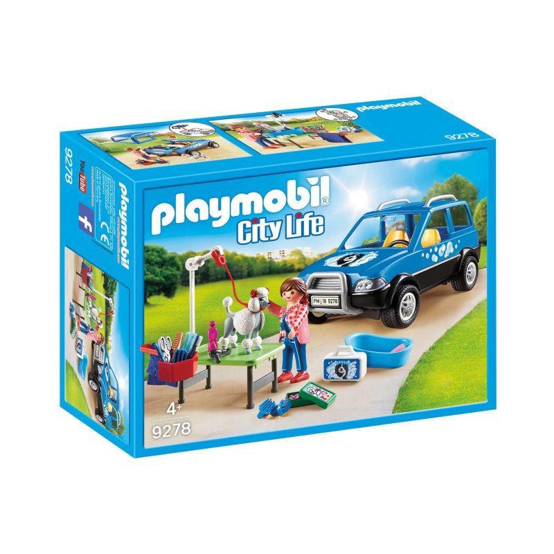 Playmobil, klocki Mobilny salon dla psów, 9278