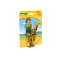 Playmobil, klocki Opiekun zwierząt z żyrafą, 9380 - Playmobil