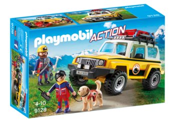 Playmobil, klocki Pojazd ratownictwa górskiego, 9128 - Playmobil