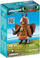 Playmobil, klocki Śledzik w zbroi do latania, 70044