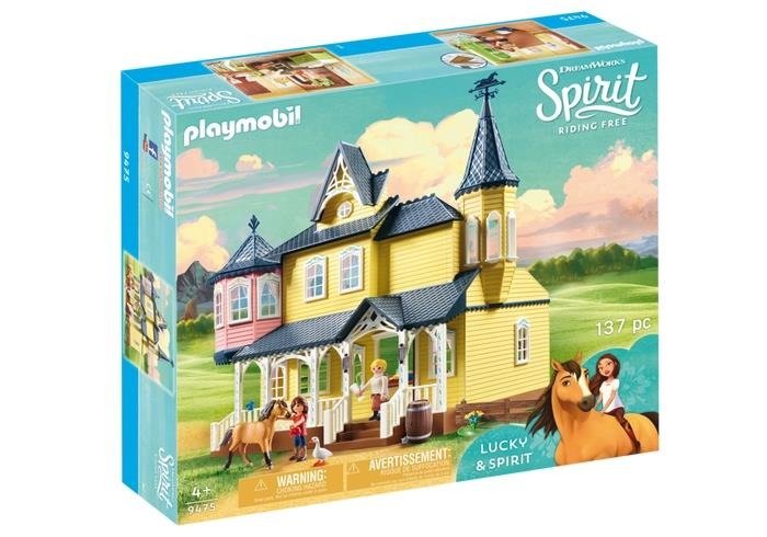 Playmobil, klocki Szczęśliwy dom Lucky, 9475