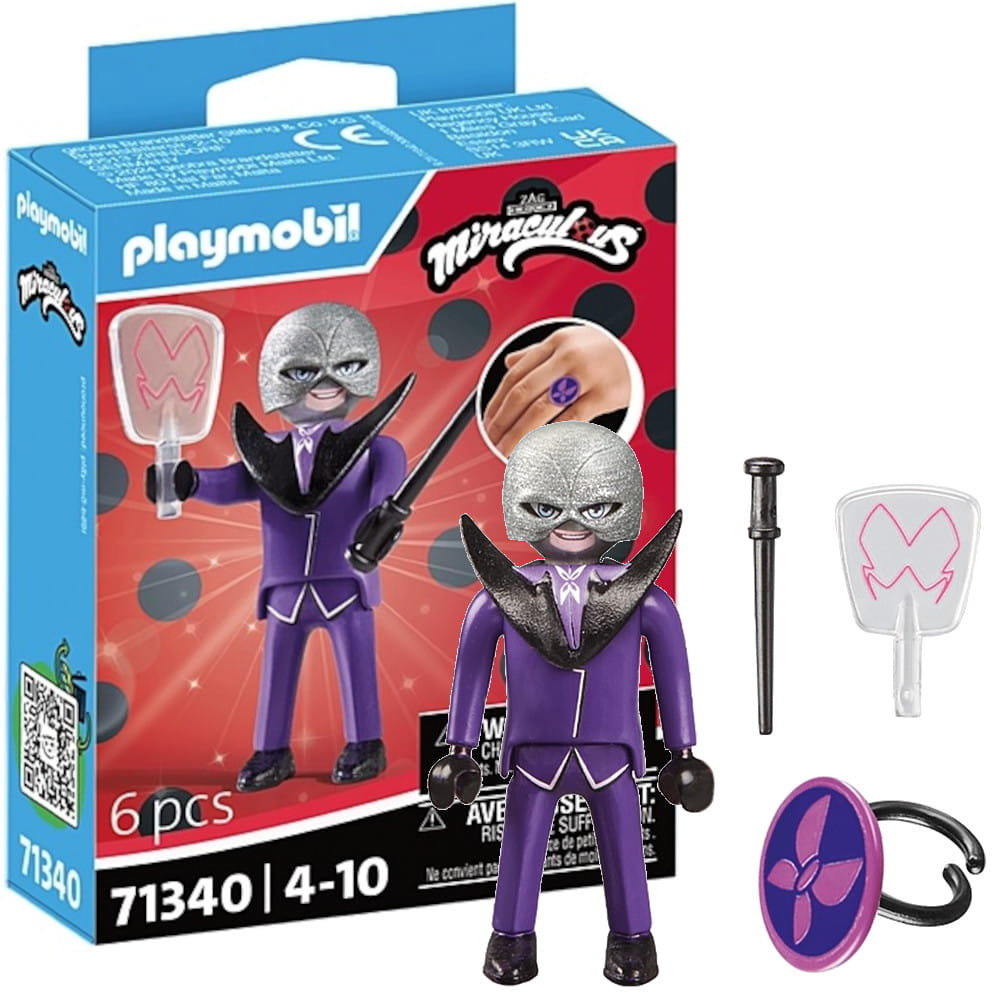 Zdjęcia - Klocki Playmobil Miraculous 71340 Władca Ciem 