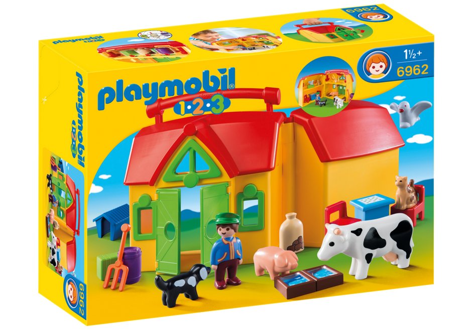 PLAYMOBIL, Moje przenośne gospodarstwo rolne, 6962