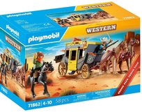 Playmobil Napad Na Dyliżans Na Dzikim Zachodzie 71862