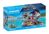 Playmobil, Piracka tratwa ze skarbem 71794, klocki