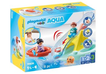 PLAYMOBIL, Pływająca wyspa ze zjeżdżalnią, 70635 - Playmobil