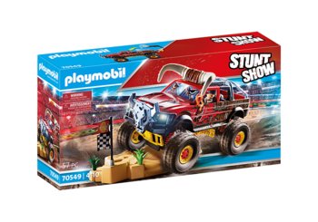 Playmobil, Pokaz kaskaderski Monster Truck Rogacz 70549 - Playmobil