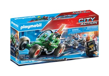 Playmobil, Pościg Gokartem Za Włamywaczem 70577 4+ Playmobil - Playmobil