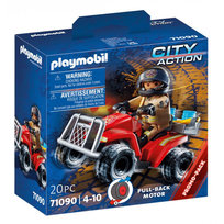 PLAYMOBIL, Pożarniczy Speed Quad, 71090