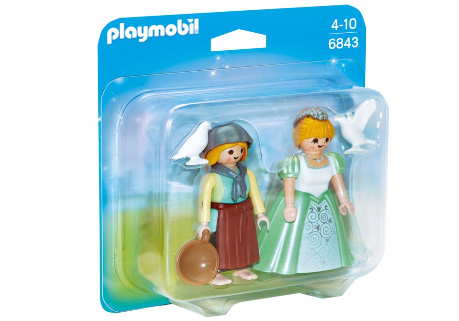 Playmobil Princess, figurki Księżniczka i służebna