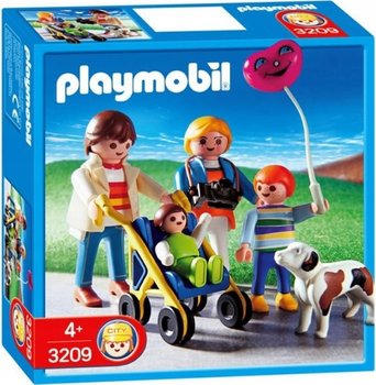 PLAYMOBIL Rodzinnny spacer z wózkiem 3209 - Playmobil