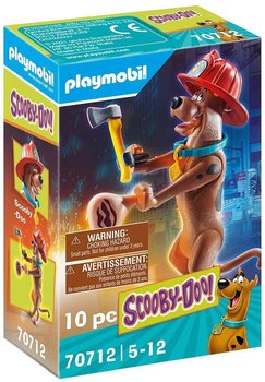 Playmobil, Scooby-Doo, Klocki, Strażak 70712 - Playmobil