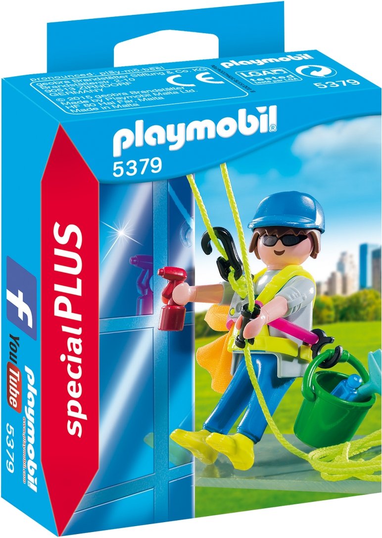 Playmobil Special Plus, klocki Czyściciel elewacji 5379