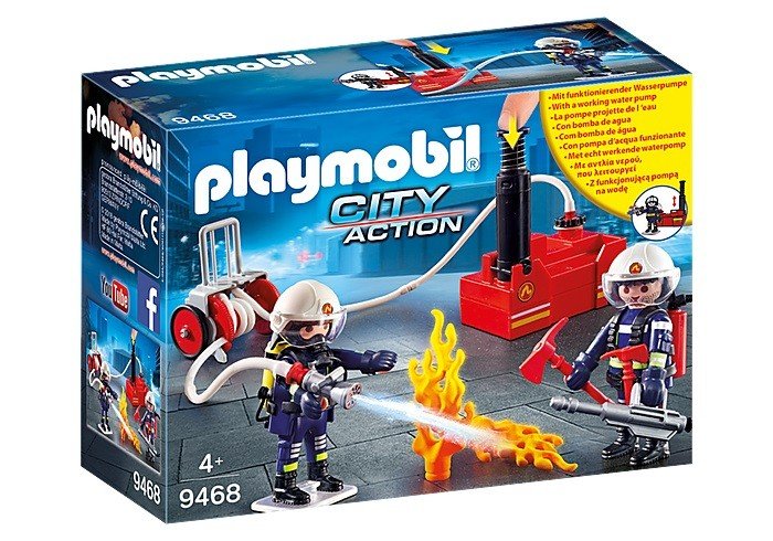 PLAYMOBIL, Strażacy z gaśnicą , 9468
