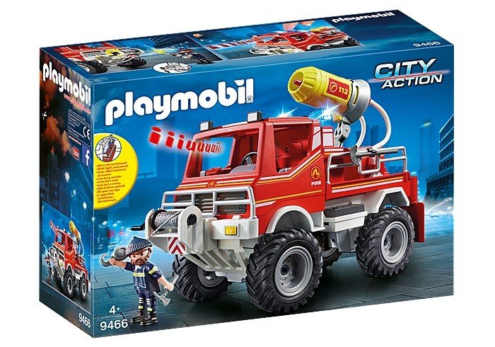 PLAYMOBIL, Terenowy wóz strażacki, 9466