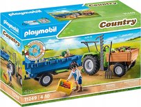 PLAYMOBIL, Traktor z przyczepą, 71249