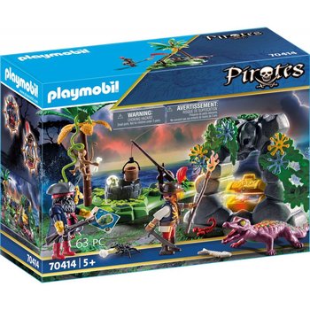 Playmobil, zestaw figurek Kryjówka skarbów piratów - Playmobil