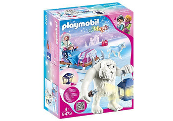 Playmobil, zestaw figurek Zimowy troll z sankami - Playmobil