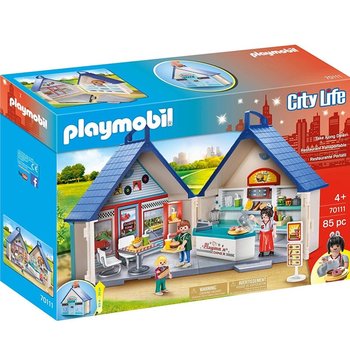 Playmobile, zestaw figurek Przenośny imbis - Playmobil