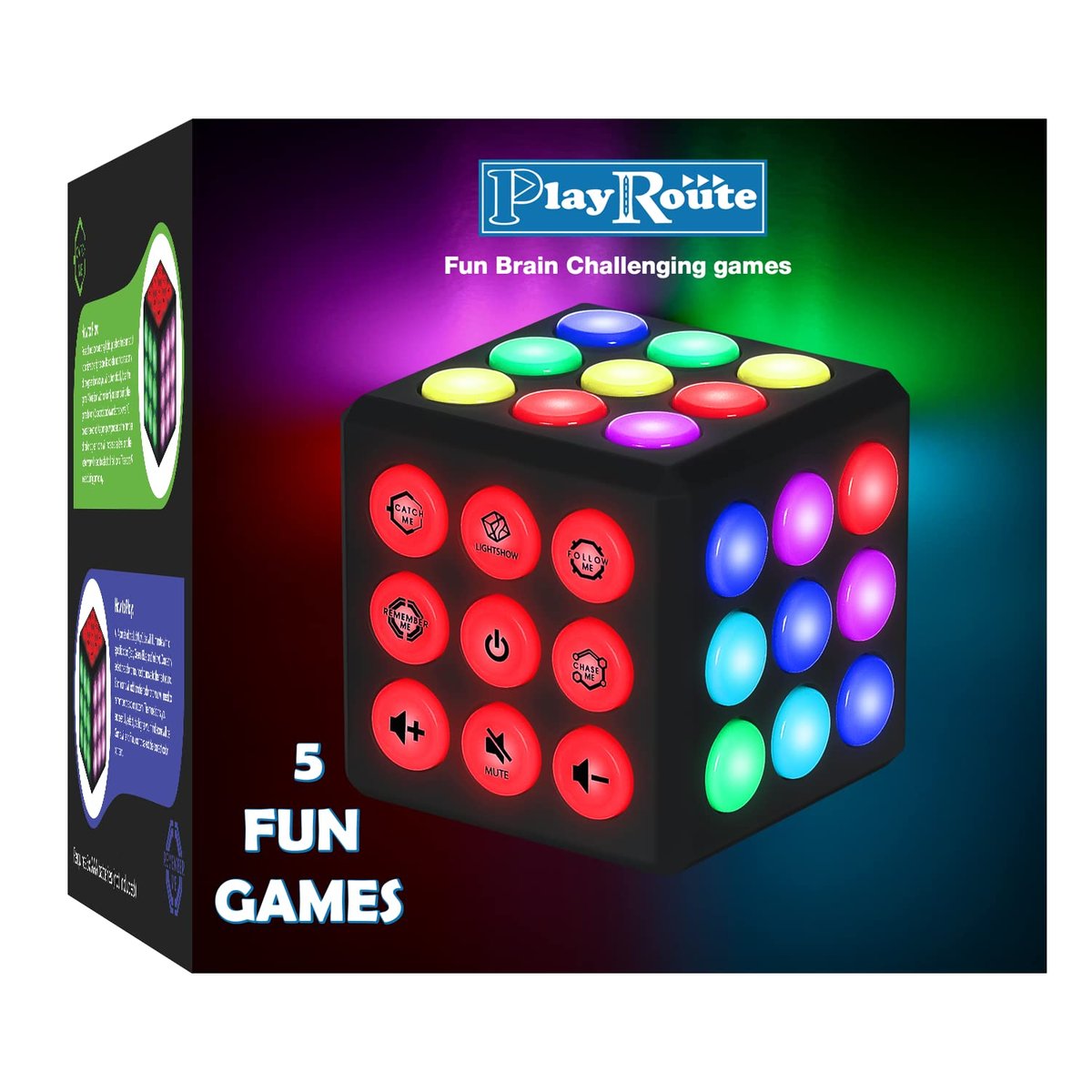 PlayRoute Electronic Brain & Memory Game Cube - Zabawne pomysły na ...