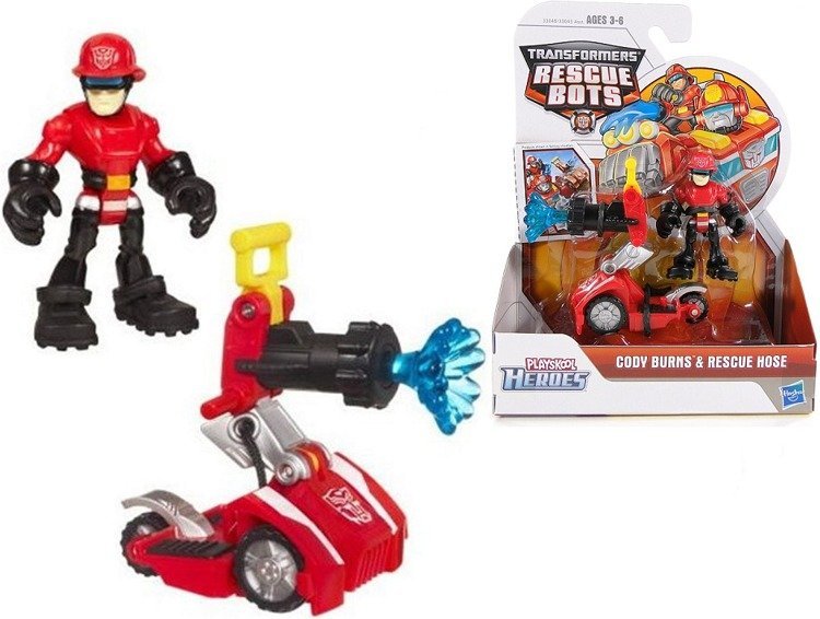 Playskool Heroes, Figurka kolekcjonerska, Transformers Rescue Bots Cody Straż Pożarna