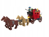 Playtive Zestaw konstrukcyjny klocki Playtive LUCKY LUKE 239 ELEMENTOW