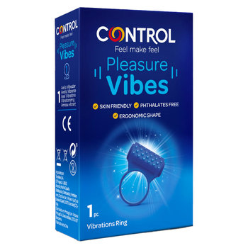 Pleasure Vibes pierścień wibracyjny o ergonomicznym kształcie - Control