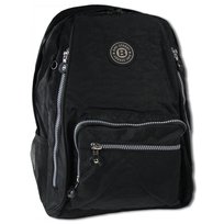 Plecak Bag Street Czarny Nylonowy Plecak Otj613S Bag Street