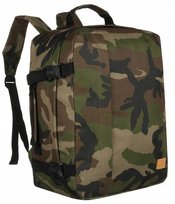 Plecak bagaż podręczny 40x30x20 podróżny lekki do samolotu Rovicky moro