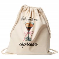 Plecak bawełniany 34x40 Sabrina Carpenter Espresso Emails I Can't Send