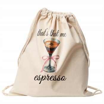 Plecak bawełniany 34x40 Sabrina Carpenter Espresso Emails I Can't Send - Bullz