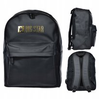 Plecak BIG STAR szkolny miejski wycieczkowy bagaż podręczny czarny RR574092 Big Star