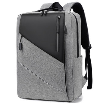 Plecak Biznesowy Zipper Szary Na Laptop Tablet One Size - Inna marka