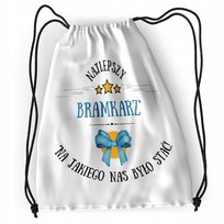 Plecak Dla Bramkarza Sportowy Szkolny Worek Torba z Nadrukiem ze Zdjęciem numer 274516226 Inna marka