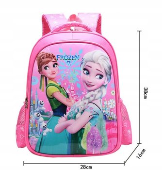 Plecak dla dziewczynki do szkoły różowy Elza Anna - Inna marka