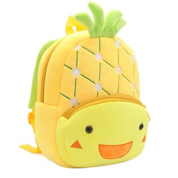 Plecak dla przedszkolaka ananas jasnopomarańczowy