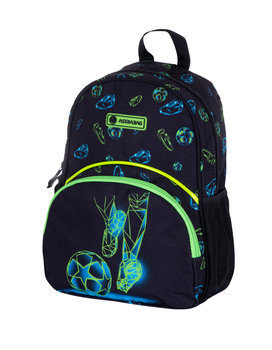 Plecak dla przedszkolaka dla chłopca Astrabag Football Motion piłka nożna granatowy - ASTRABAG