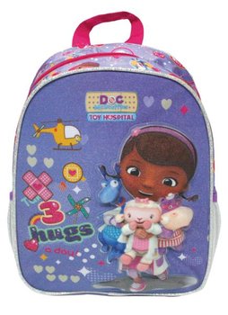 Plecak dla przedszkolaka dla chłopca i dziewczynki  MST Toys Klinika dla pluszaków jednokomorowy - MST Toys