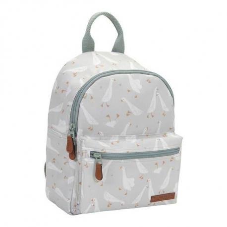 Фото - Шкільний рюкзак (ранець) Little Dutch Plecak dla przedszkolaka dla chłopca i dziewczynki szary  jedn 