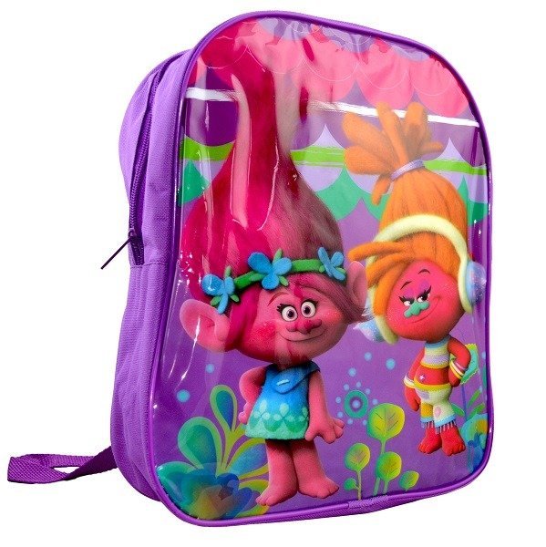 Фото - Шкільний рюкзак (ранець) Plecak dla przedszkolaka dla dziewczynki fioletowy Vadobag Trolle